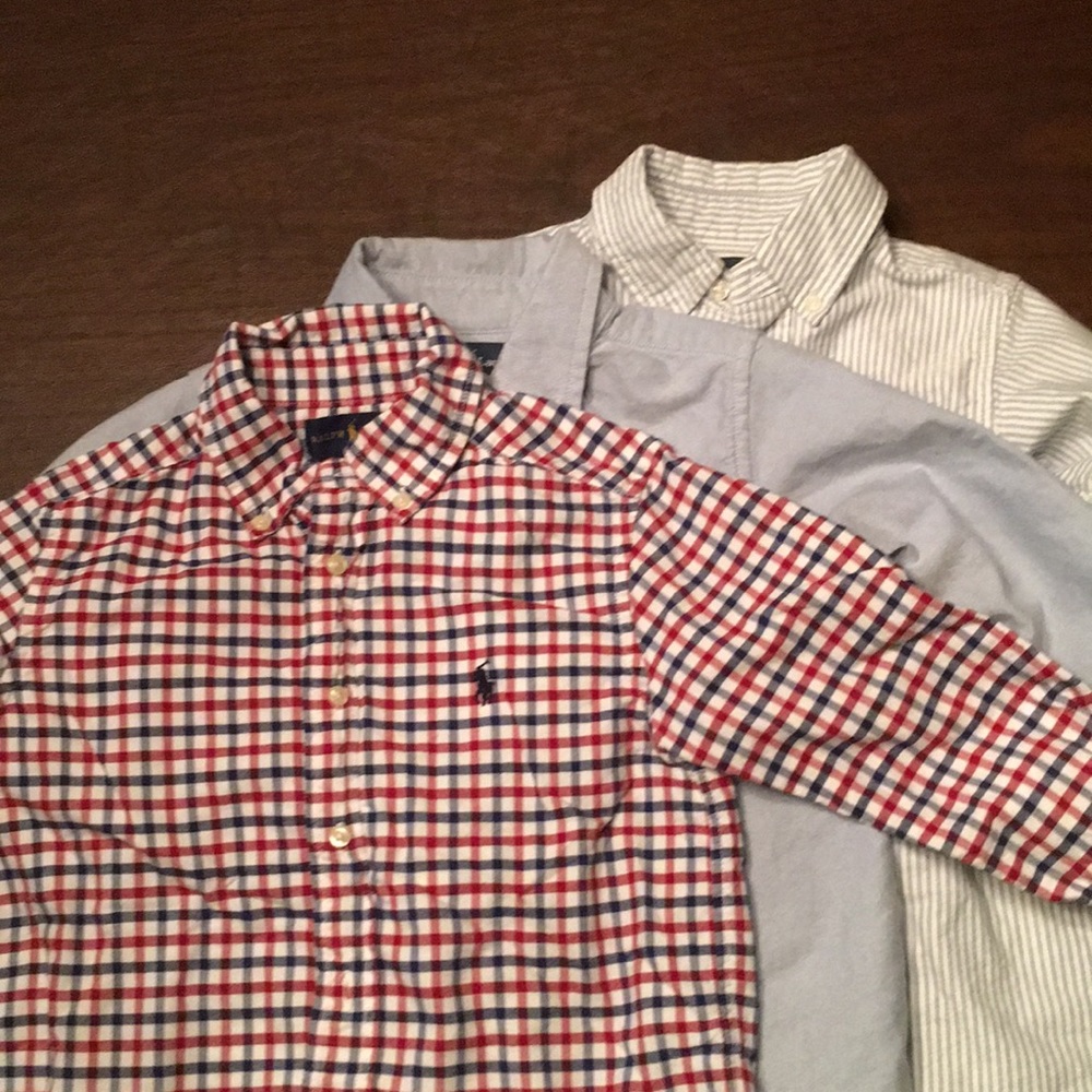 Boys Ralph Lauren Oxford Shirt bundle, 4T